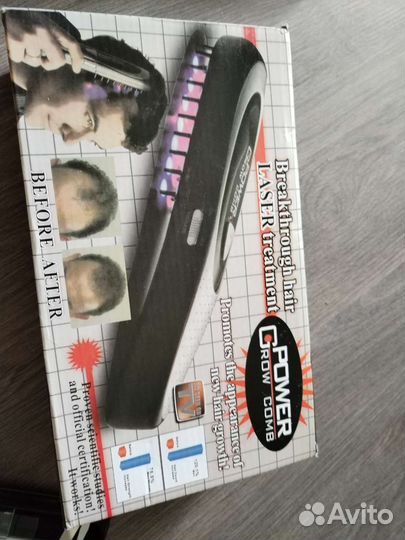 Лазерная массажная расчёска для роста волос