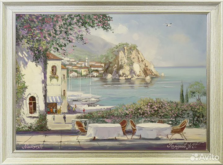 Картина маслом на холсте большая