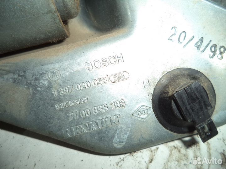 Моторчик стеклоочистителя задний Renault Megane I