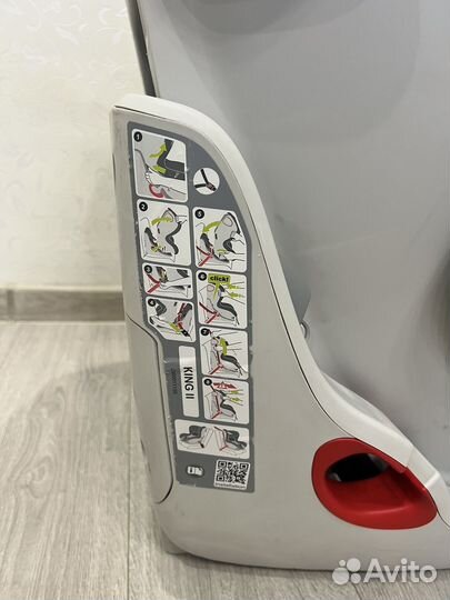 Автокресло britax romer king 2