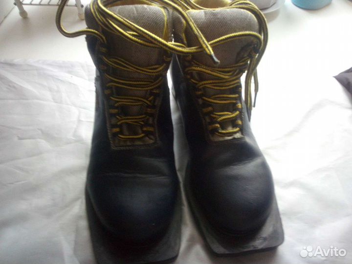 Кожаные Лыжные Ботинки 34 размер