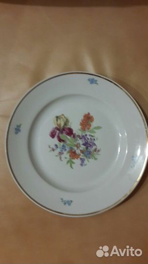 Посуда Мейсенский цветок 1950-60 СССР
