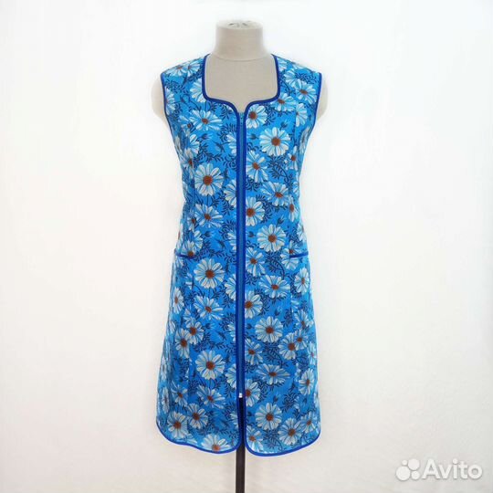 Халат женский на молнии новый 44-64