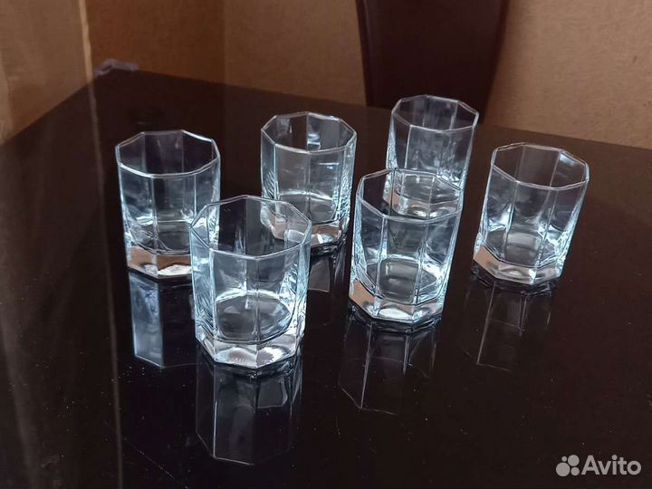 Стаканы, рюмки, кофейный набор, посуда