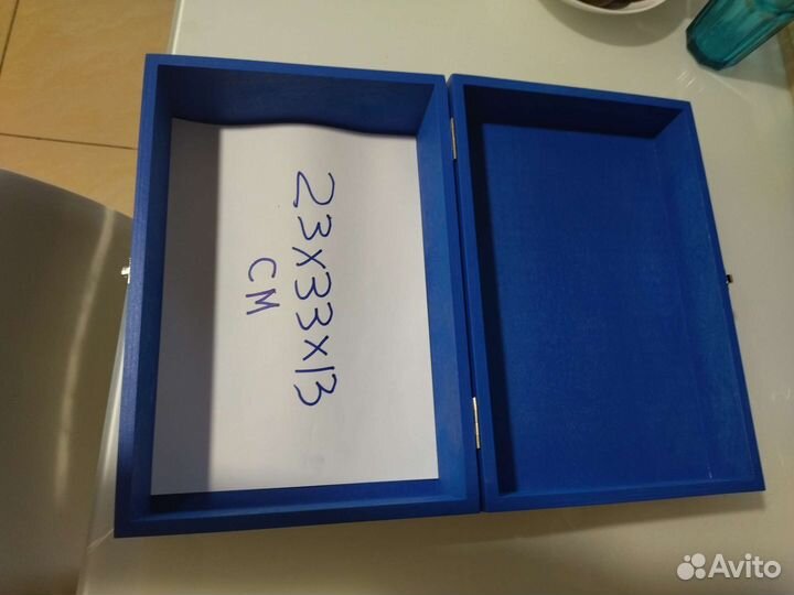 Ящик деревянный подарочный