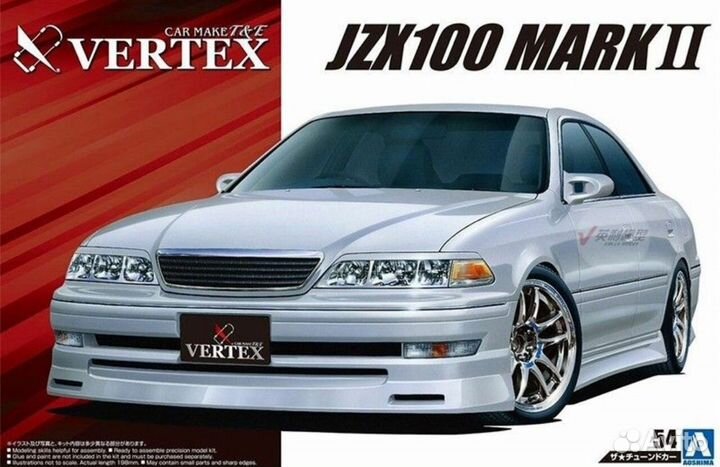 Модель машины Toyota Vertex JZX100 Mark II