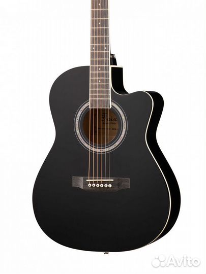 Акустическая гитара, с вырезом Foix FFG-3039-BK