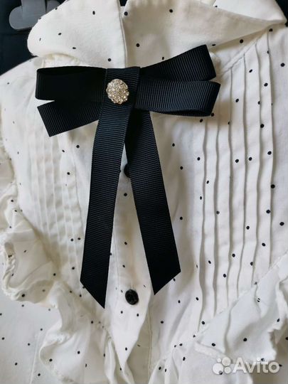 Блузка школьная для девочки р. 146