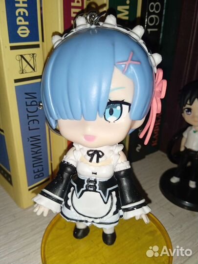 Фигурка аниме чиби брелок re zero