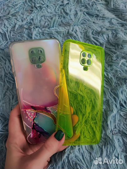 Чехлы и стекло на Xiaomi redmi note 9 pro