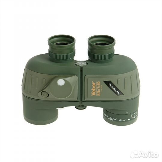 Бинокль Veber Waterproof 7x50 бпс плавающий