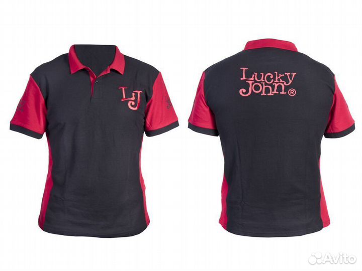 Рубашка поло lucky john размер S