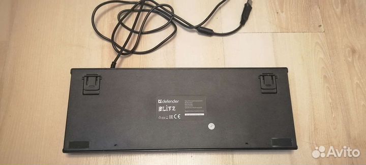 Механическая клавиатура defender blitz