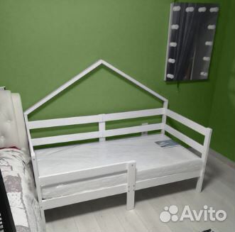 Кроватка детская Терем Инк берёза с бортиком