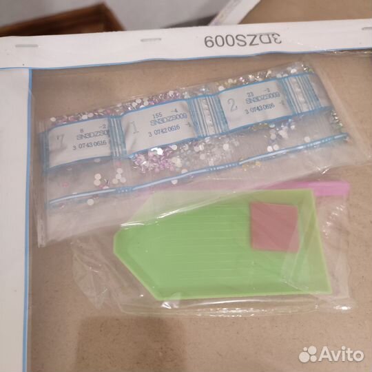 Новая алмазная мозаика на подрамнике