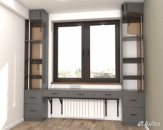 Рабочая зона у окна