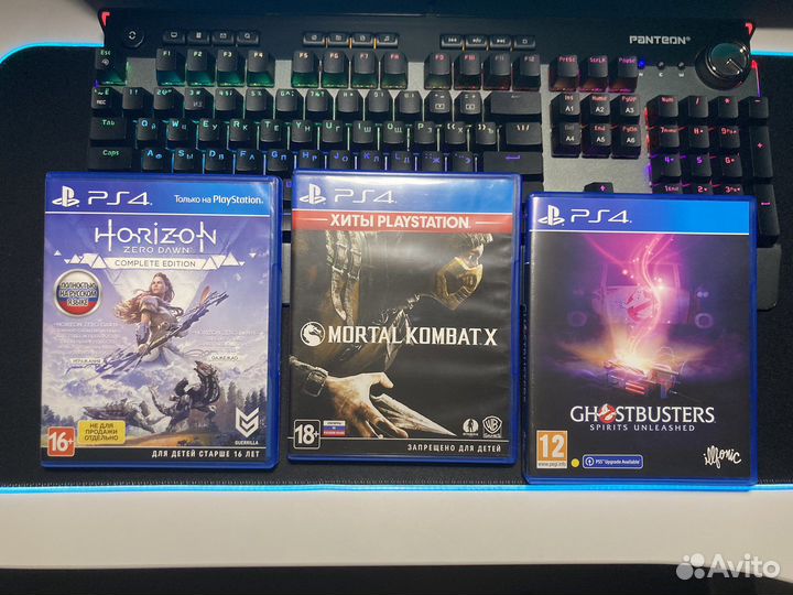 Три игры на PS4