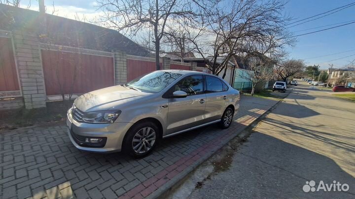 Volkswagen Polo 1.6 AT, 2020, 83 000 км