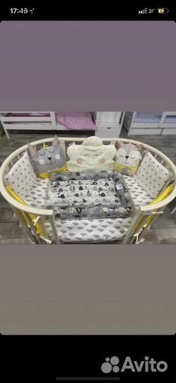 Бортики на кроватку