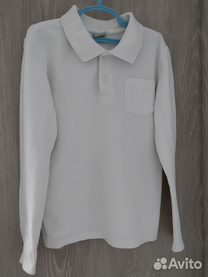 Школьная форма - брюки и белые рубашки 122-128рост