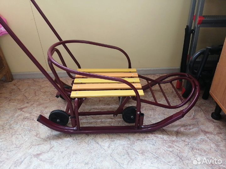 Детские зимние санки