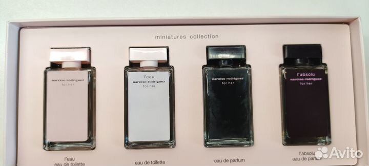 Narciso rodriguez miniatures collection