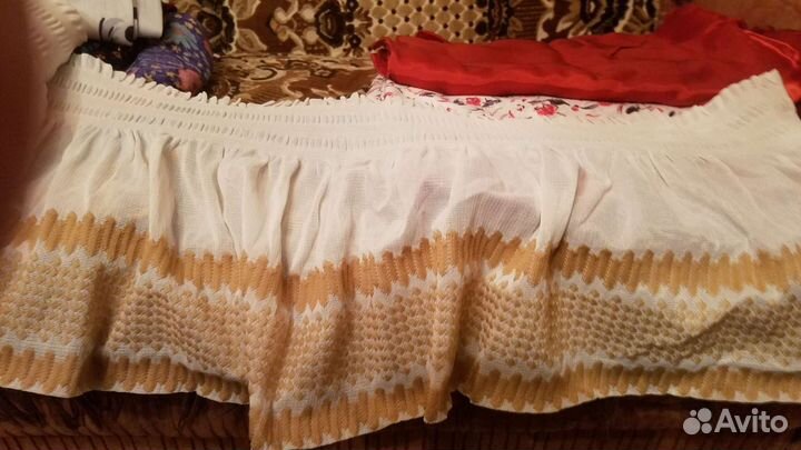 Ткани: гардинная, х/б, атлас, шелк, атласная и др