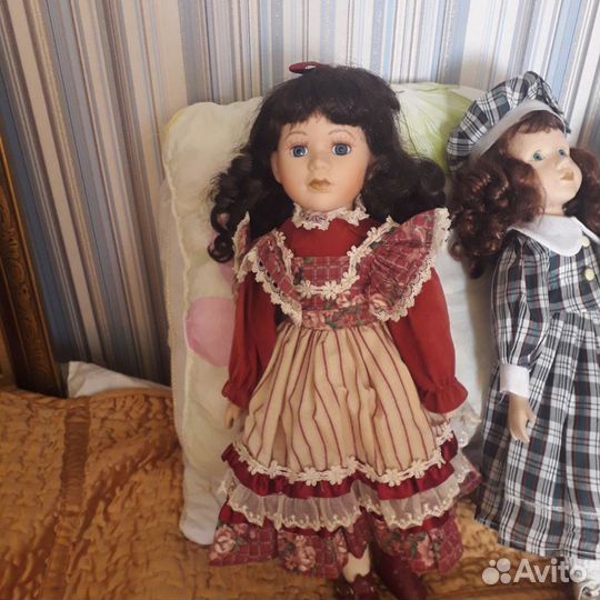 Куклы фарфоровые, Англия