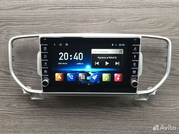 Магнитола Kia Sportage 4 QL + физические кнопки