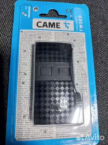 Пульт для шлагбаума и ворот Came TW-2EE