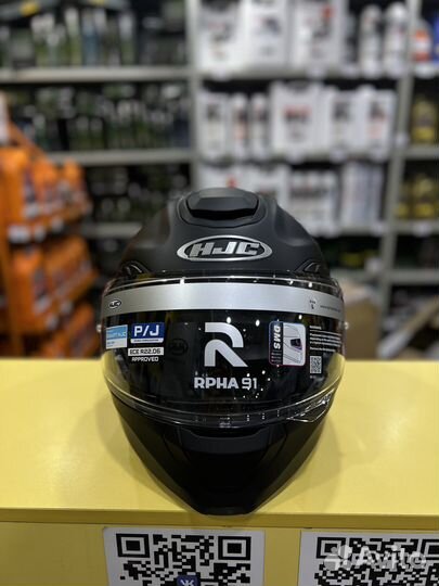 Мотошлем HJC rpha i91 matt black