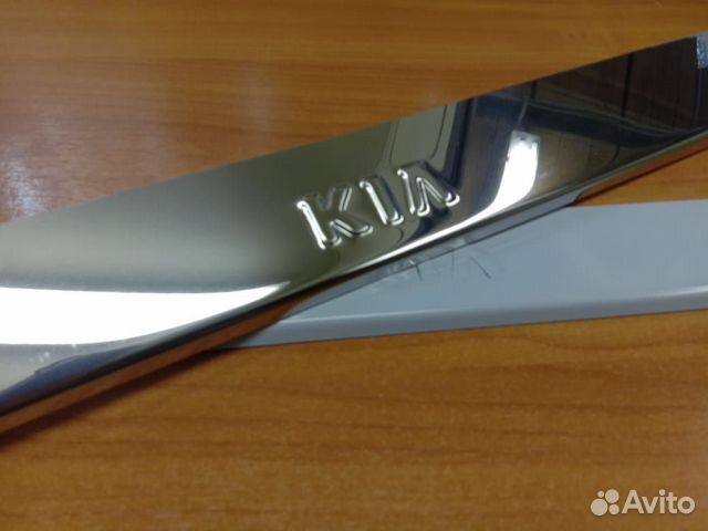 Накладки на пороги Kia Picanto (с 2017)