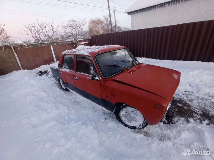 ВАЗ 2101 1.3 МТ, 1986, битый, 50 000 км