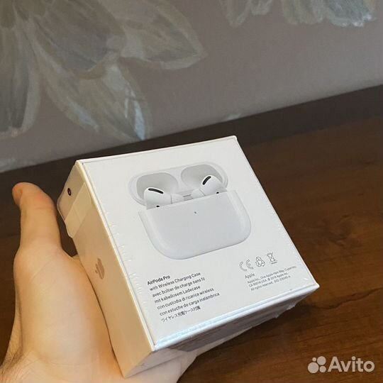 Airpods pro новые (115+ отзывов, Чехол)
