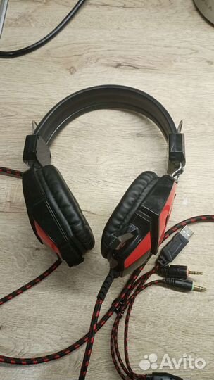 Игровые наушники с микрофоном