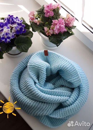 Снуд вязаный