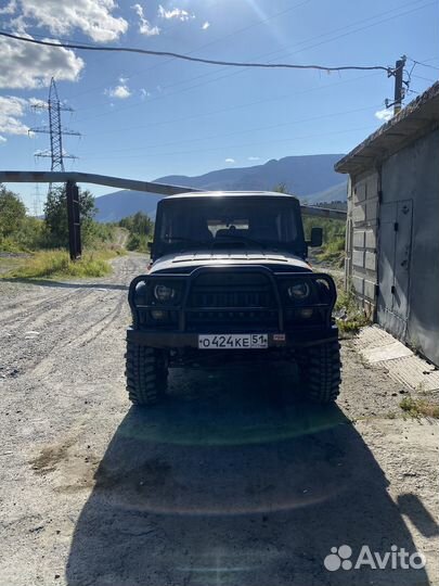 Силовой бампер УАЗ