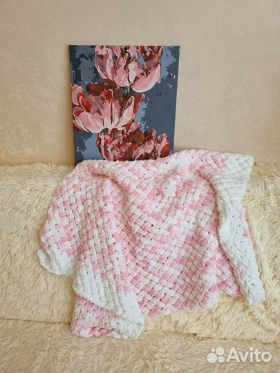 Плед ручной работы