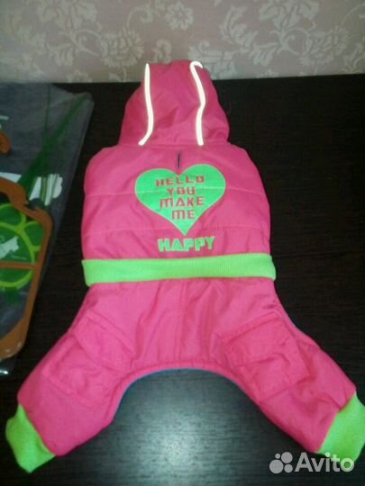 Новый комбинезон зимний для маленькой собачки