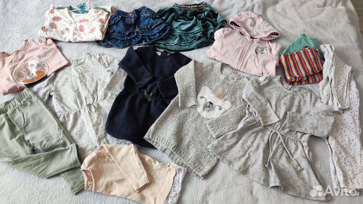 Вещи пакетом на девочку