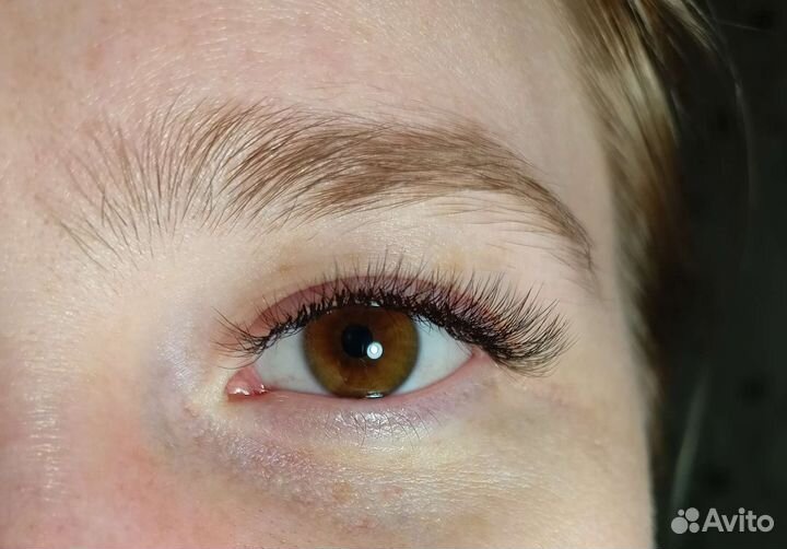 Наращивание ресниц, ламинирование ресниц в салоне