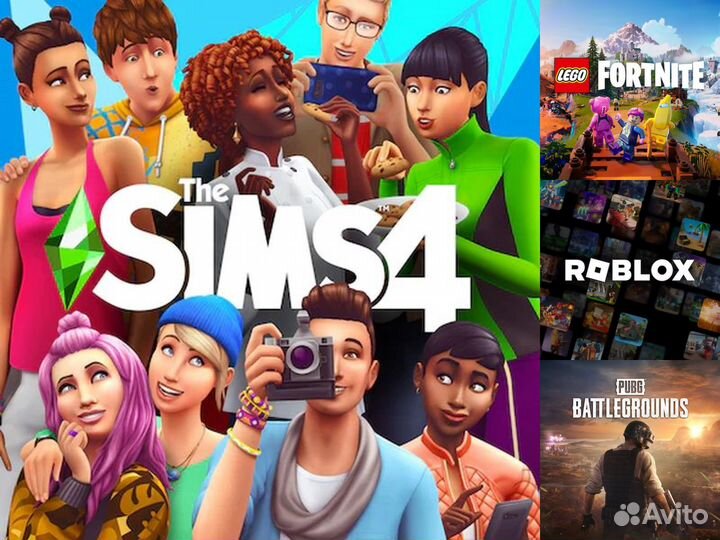 The sims 4 PS4/PS5+Fortnite,Lego,Roblox,Brawlhalla
