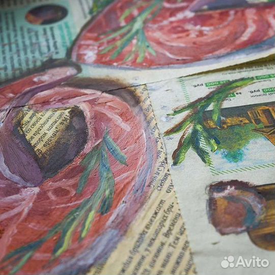 Авторская картина маслом 