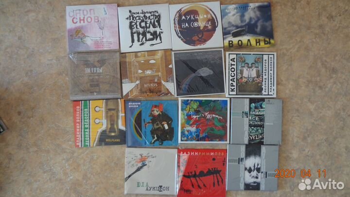 Русский рок на виниле и сд