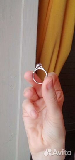 Набор серебро с аметистами