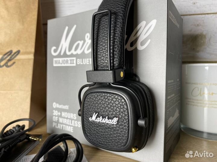 Marshall Major 3 bluetooth (Черные)