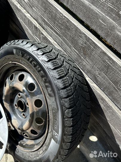 Диски с зимней резиной michelin 185/65 r15