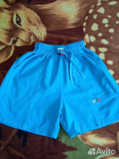 Шорты голубые