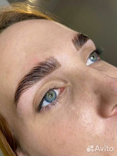 Наращивание ресниц, брови