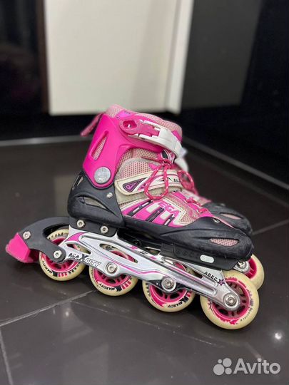 Роликовые коньки детские раздвижные